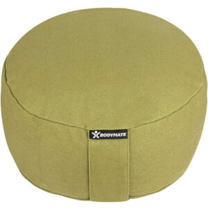 cuscino meditazione e yoga verde oliva bodymate